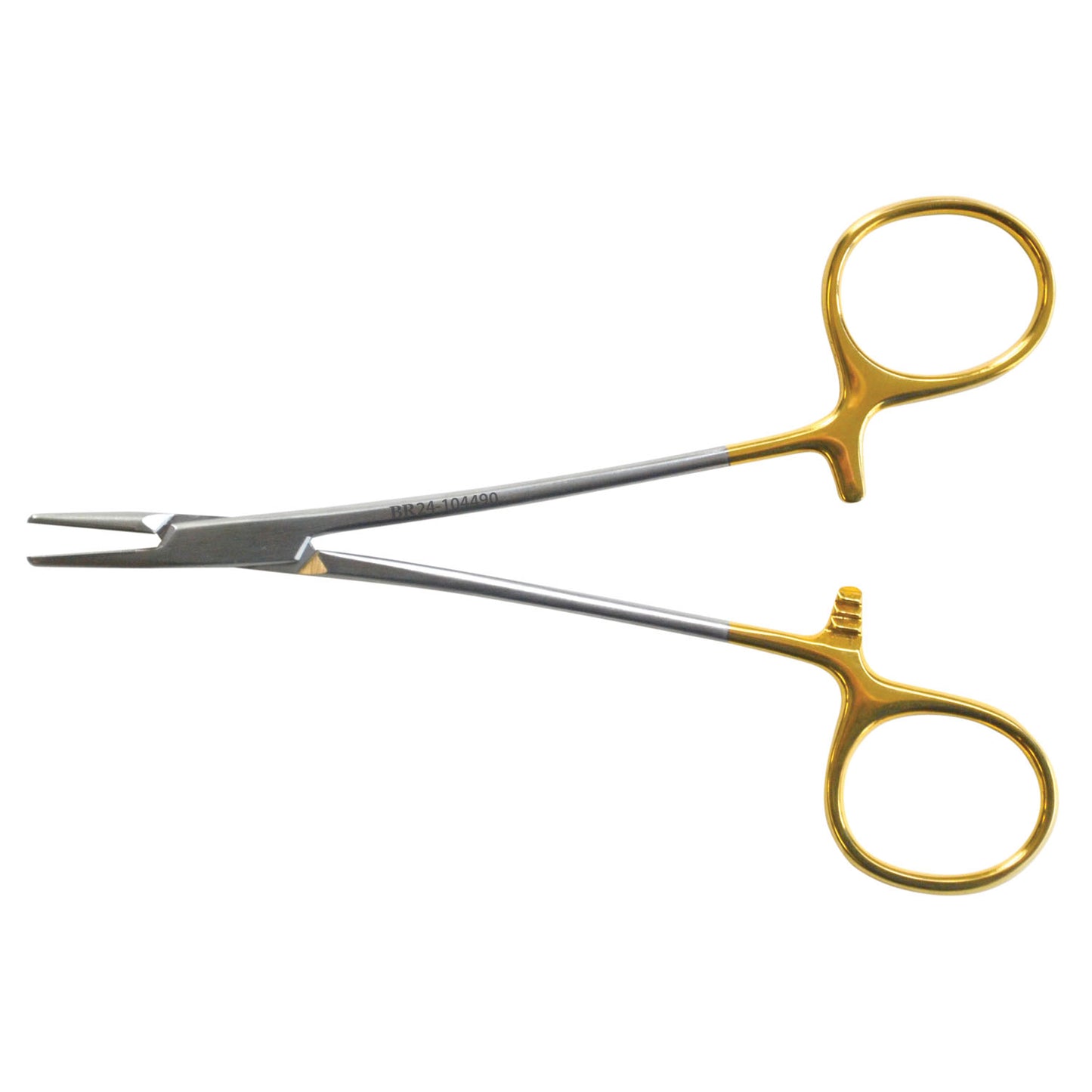 Webster Needle Holder, Cross Serrated Jaw, 4_" TC