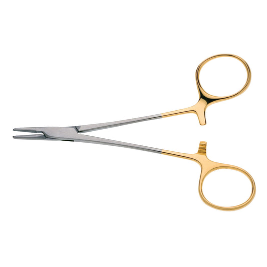 Neivert Needle Holder, Serrated, 5" TC