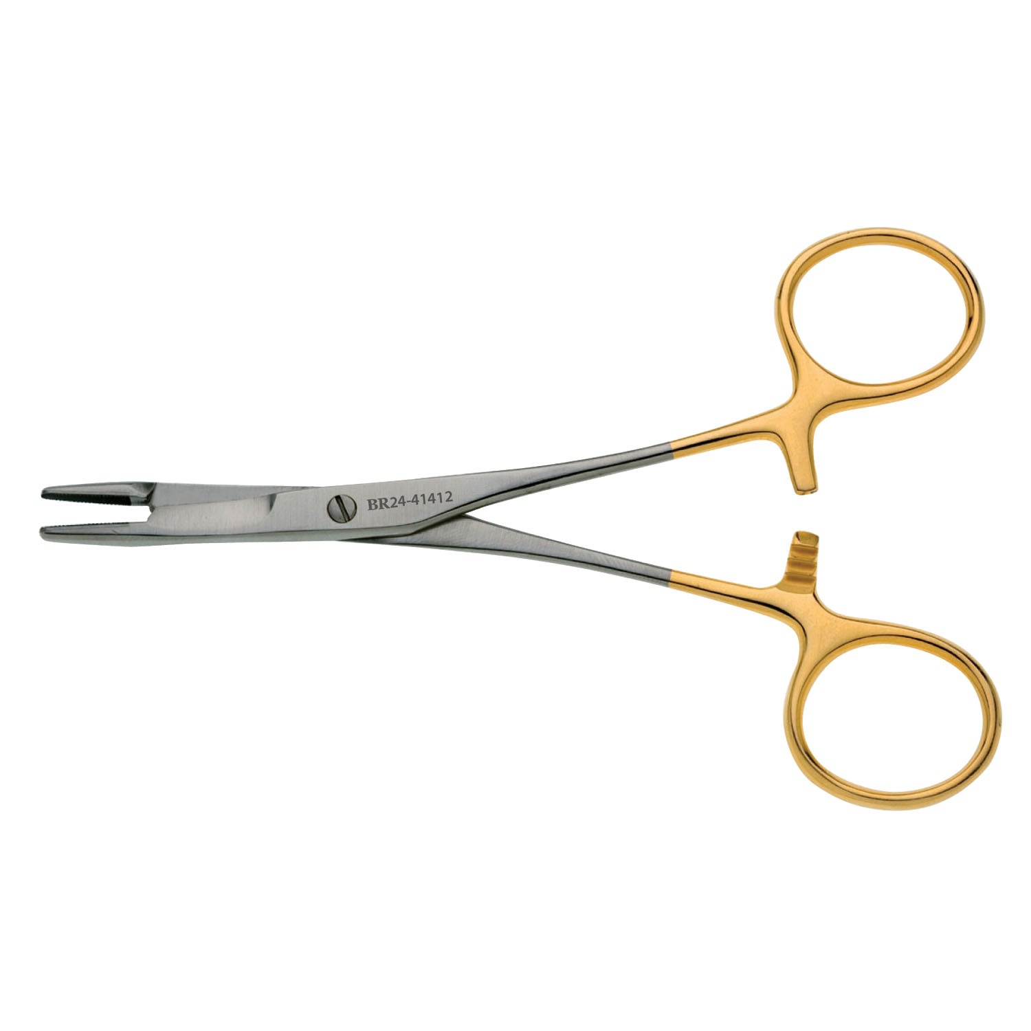 Olsen-Hegar, Needle Holder with Suture Scissor, Straight, Serrated, 7" TC