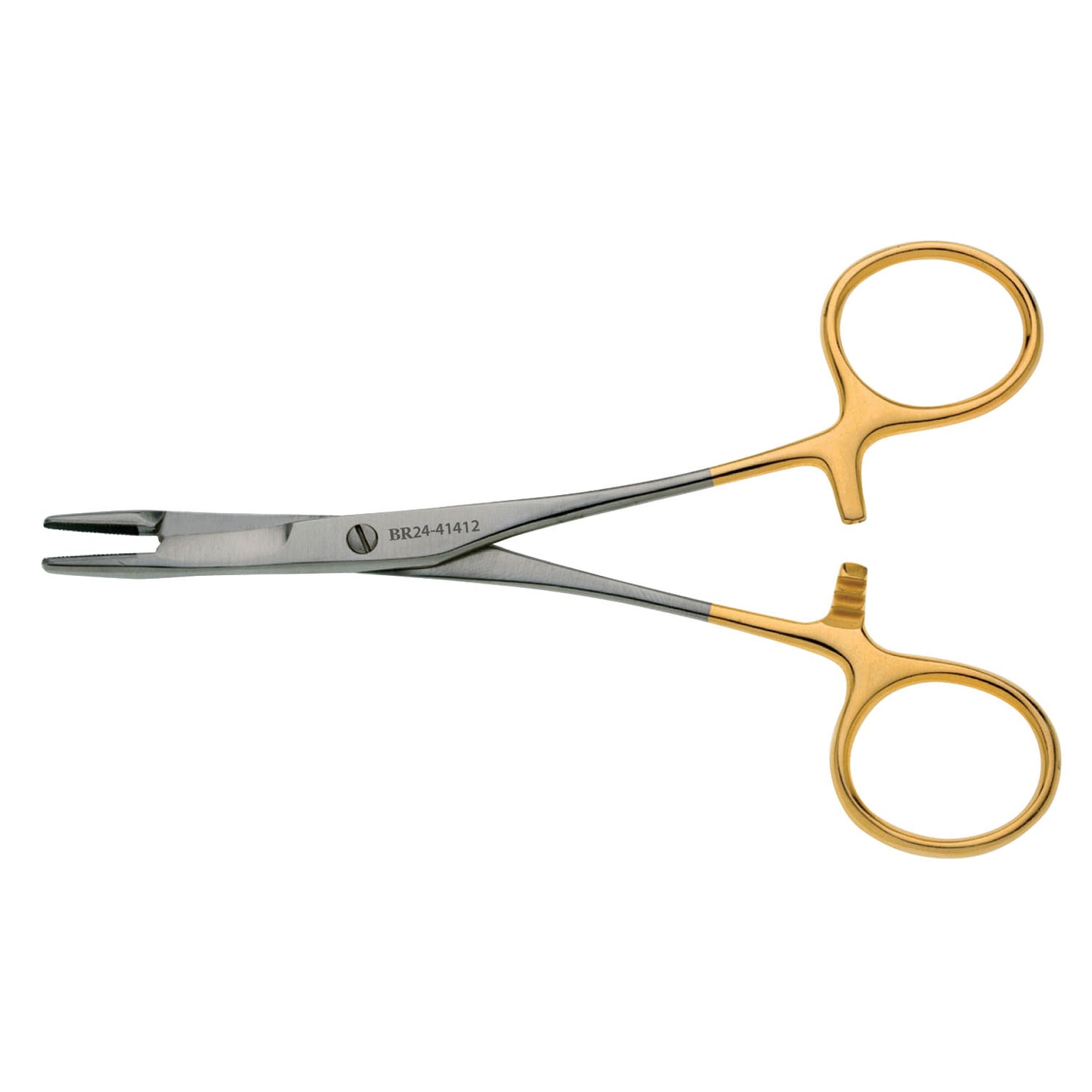 Olsen-Hegar, Needle Holder with Suture Scissor, Straight, Serrated, 5_" TC
