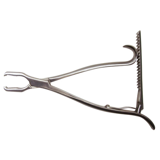 Kern Bone Holding Forcep with Ratchet, 6"