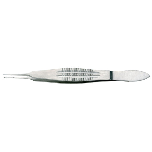 Castroviejo Suturing Forcep, Tying Platform, Tip 0.9mm, 4_"