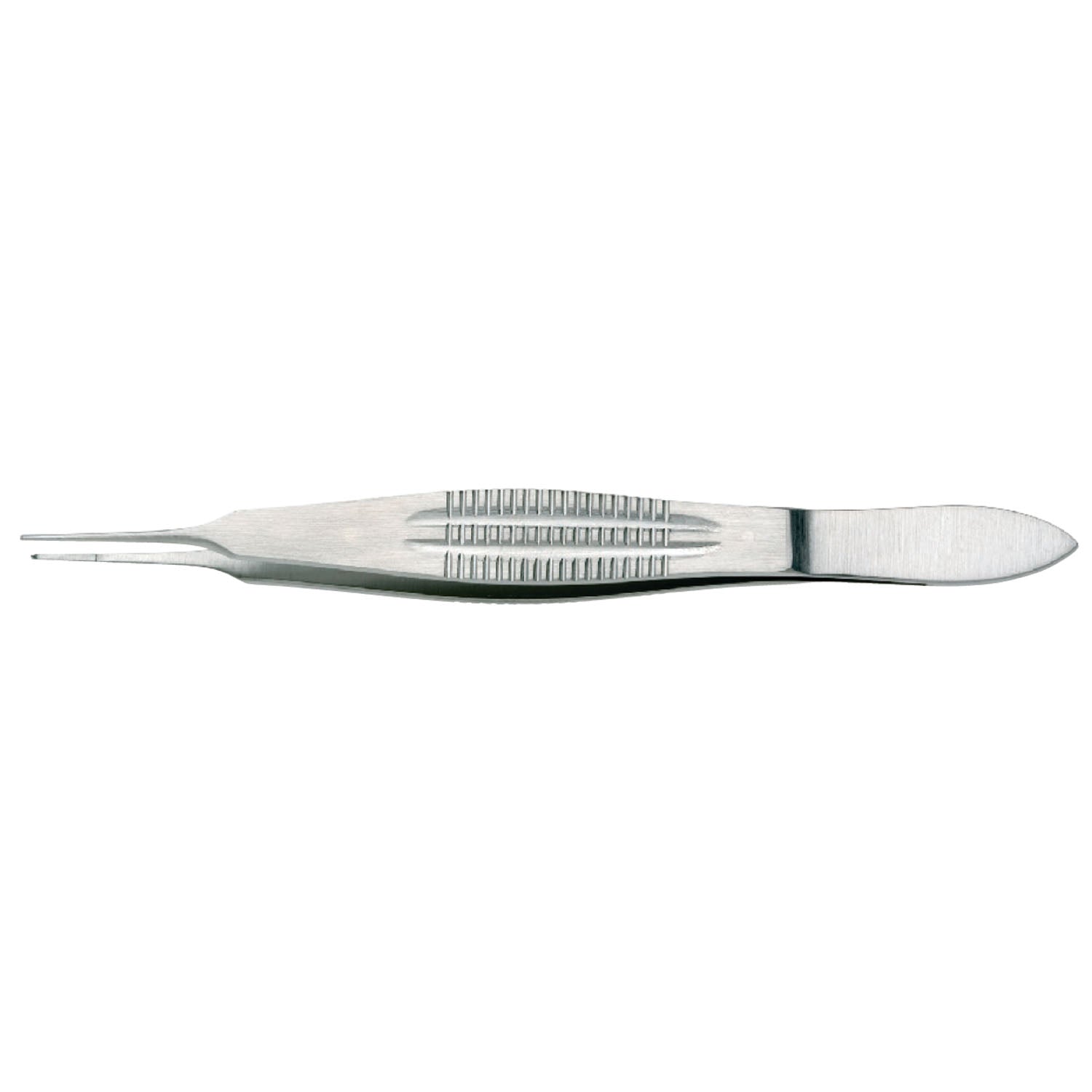 Castroviejo Suturing Forcep, 1x2 Teeth, Tying Platform, Tip 1.5mm, Wide Handle, 4_"