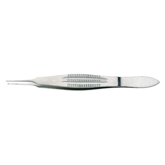 Castroviejo Suturing Forcep, 1x2 Teeth, Tying Platform, Tip 0.5mm, Wide Handle, 4_"