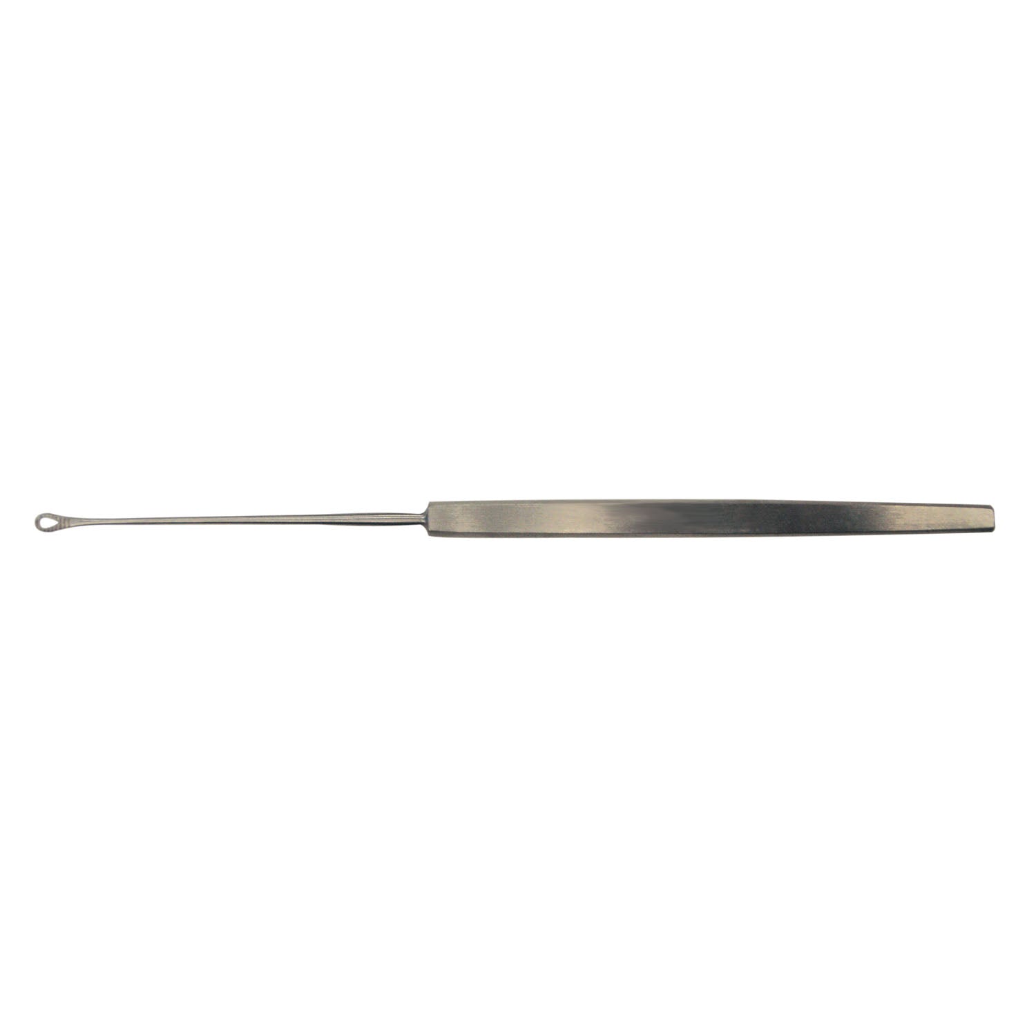 Shapleigh Ear Curette, Large, Serrated Loop, 5 1/8"