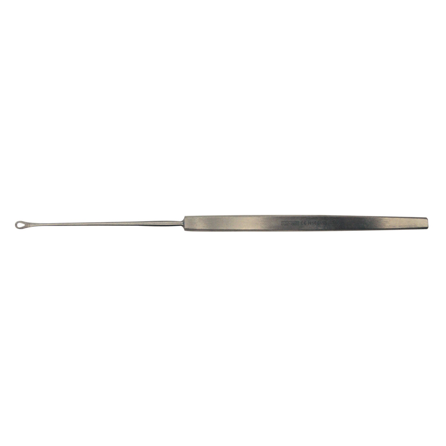 Shapleigh Ear Curette, Small, Serrated Loop, 5 1/8"