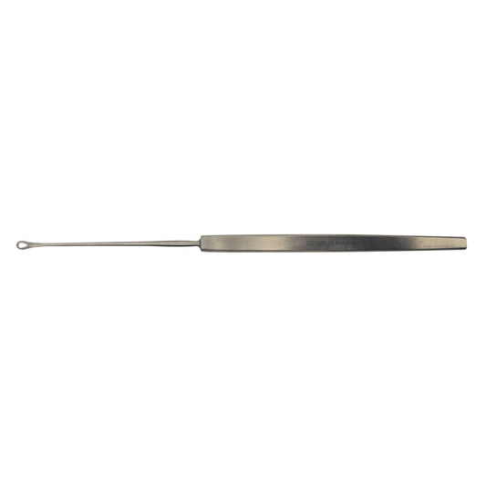 Shapleigh Ear Curette, Small, Serrated Loop, 5 1/8"
