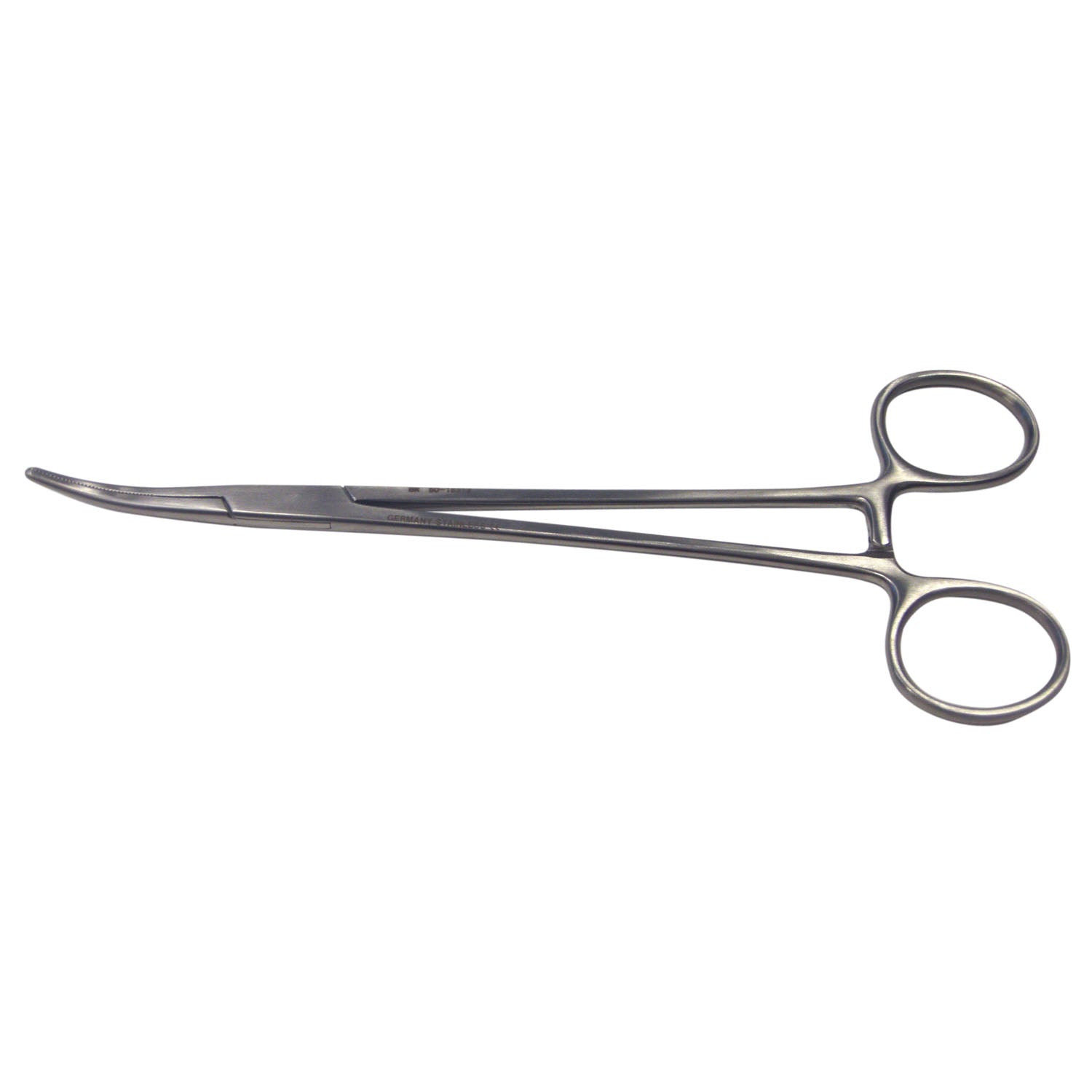 Schnidt Tonsil Hemostataic Forcep, Ring Handle, Curved, Serrated, 7_"