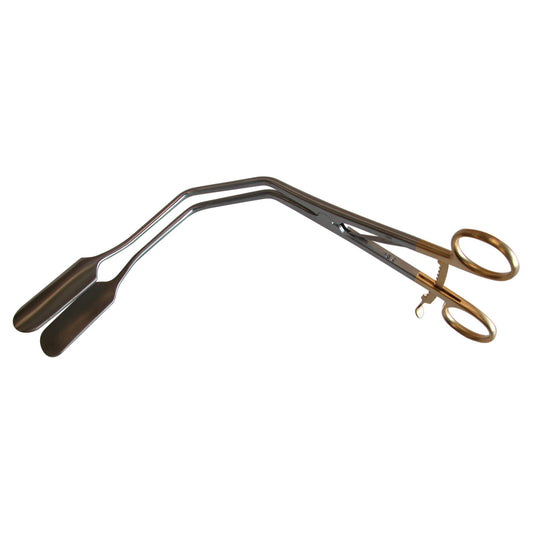 Lateral Vaginal Retractor with Ratchet, 22 x 54mm Solid Blade, 7/8" x 2_"