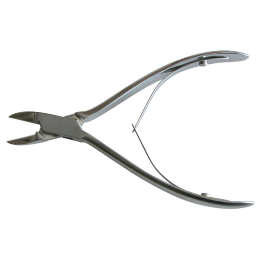 Nail Nipper/ Splitter, Straight Delicate Narrow Jaw, Double Spring, 4_"