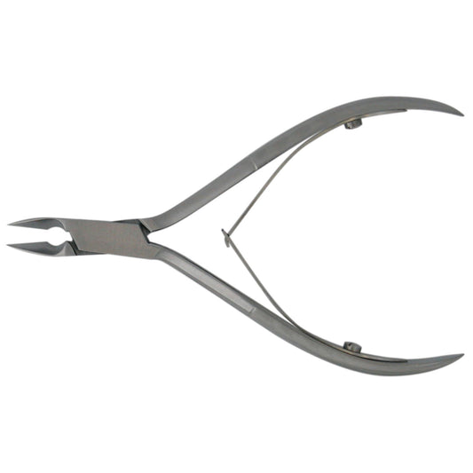 Tissue & Cuticle Nipper, Convex Jaws, Double Spring, 6mm Tip, 4"