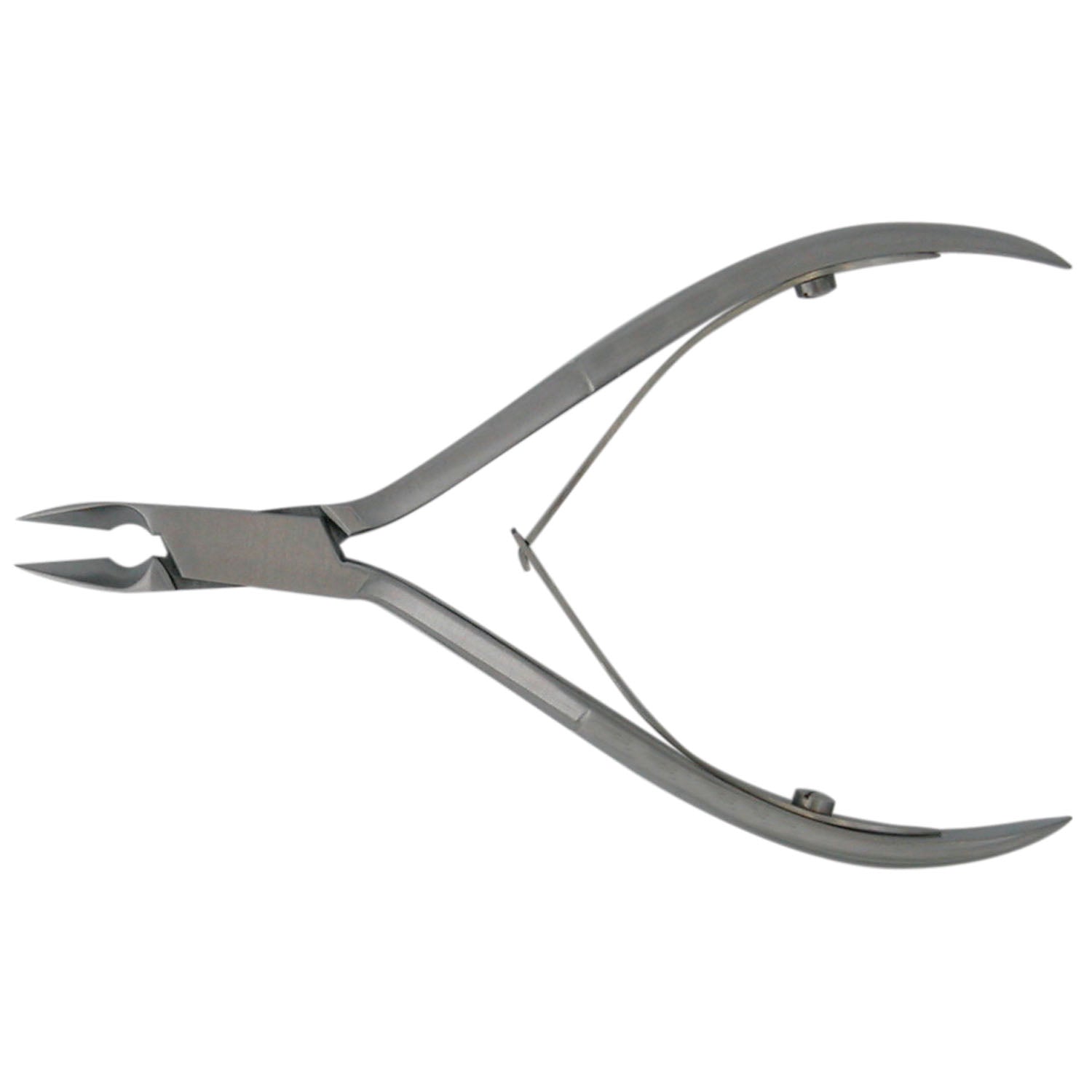 Tissue & Cuticle Nipper, Convex Jaws, Double Spring, 8mm Tip, 5"