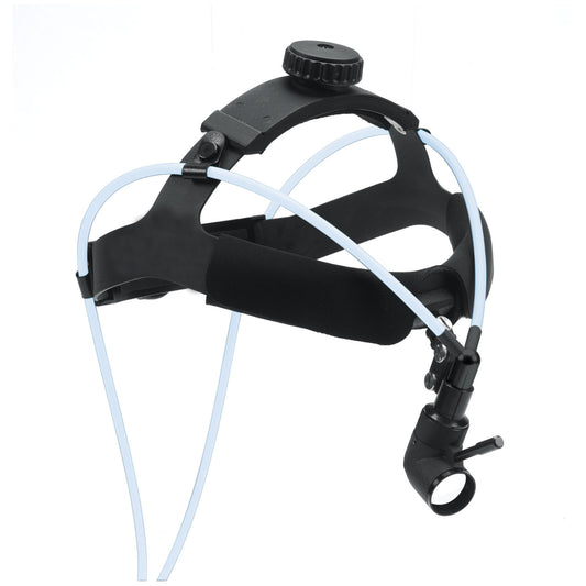 Fiberoptic Headlight (Xenon) with Virable Bifurcated 9 ft Cable & Deluxe Headband