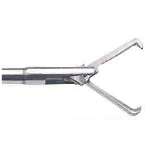 Uretero-Renoscope Stone Grasping Forcep For Larger Stones, Flexible, Double-Action Jaws, Flexible,  5FR x 60cm