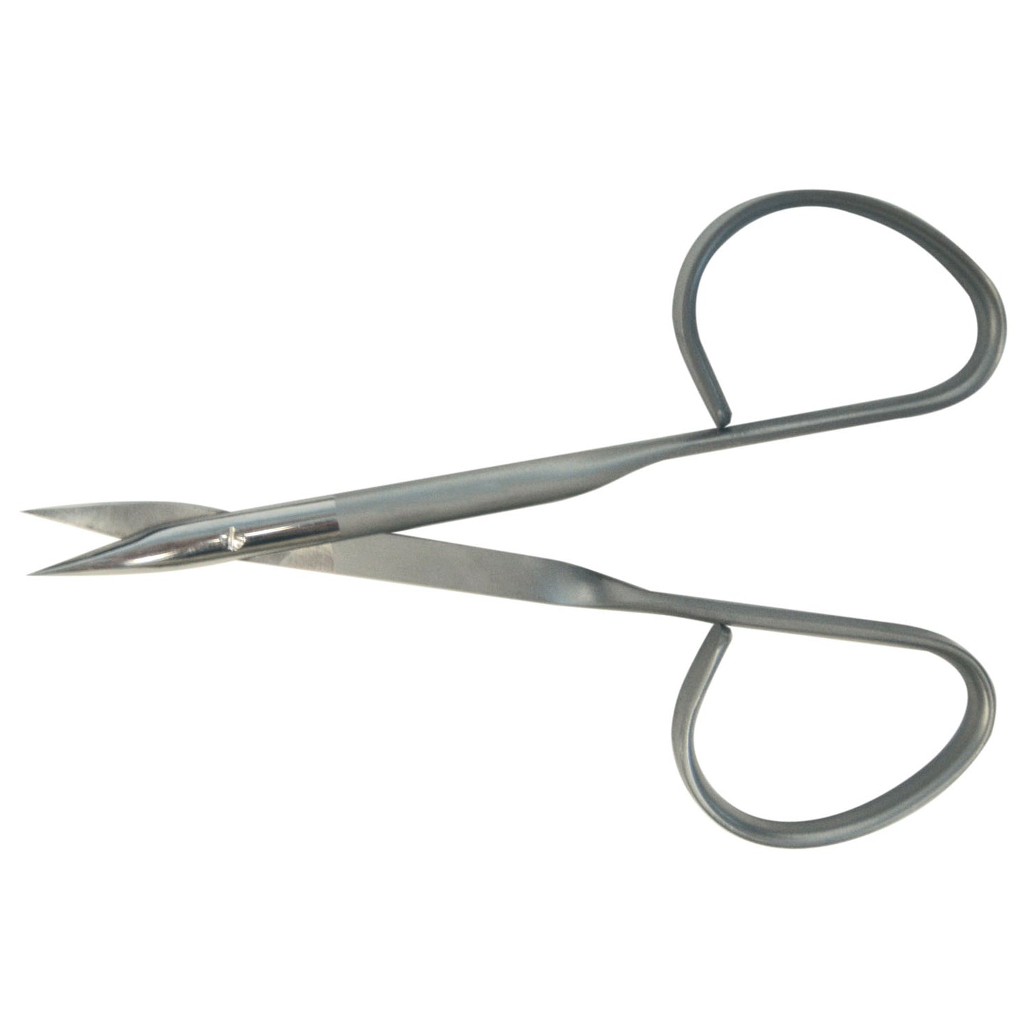 Gradle Eye Suture Scissor, Ribbon Handle, Slightly Curved, Sharp, 3_"