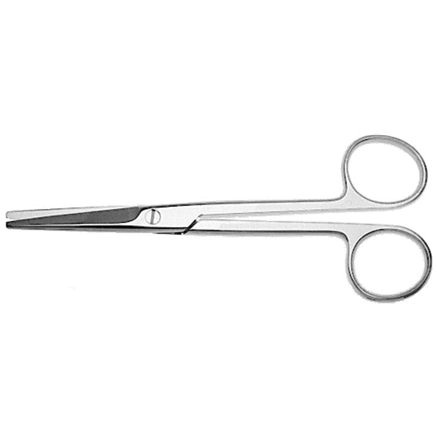 Mayo Scissors , Standard, Beveled Blades , Straight , Overall Length: 6_"
