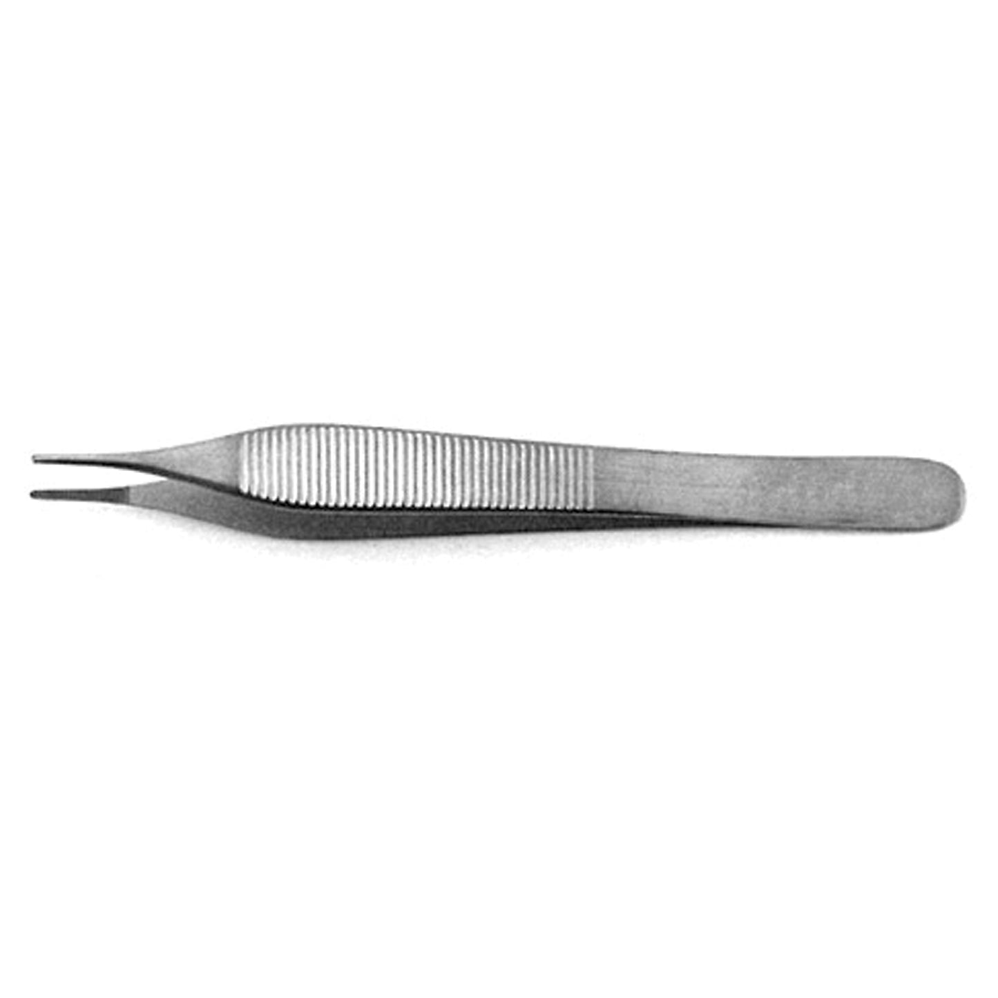 Thumb Forceps , Standard Pattern, Dressing Forceps, Serrated, 4_"