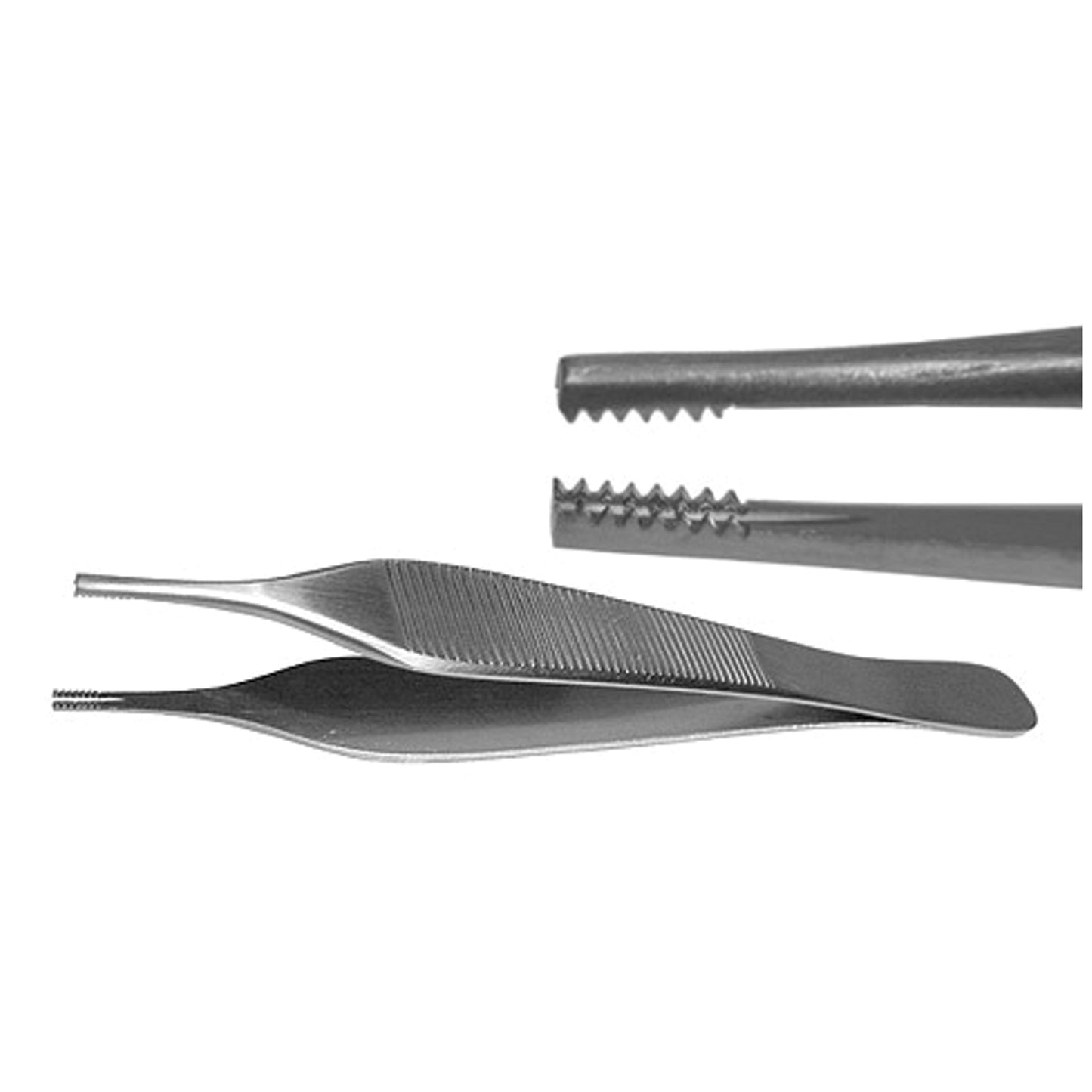 Tissue Forceps , Standard Pattern , 7x7 Teeth,  4_"