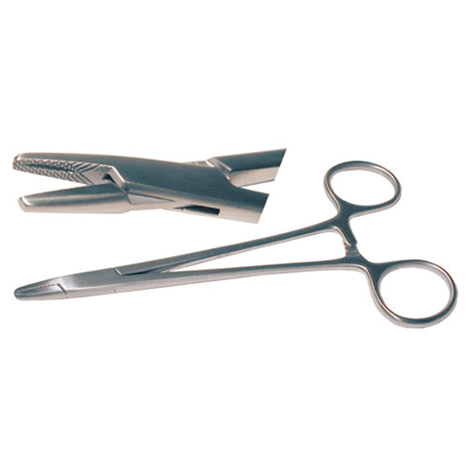 Needle Holder, Fenestrated Jaws, 8" (20.3 Cm)