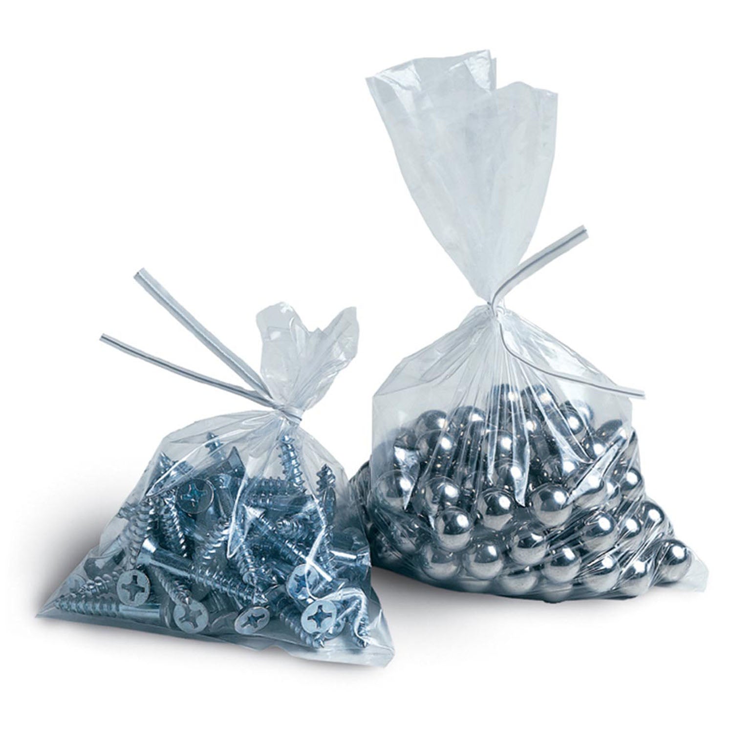 Low Density Flat Bag, Clear, 1.5 mil, 8"x18", 1000/cs