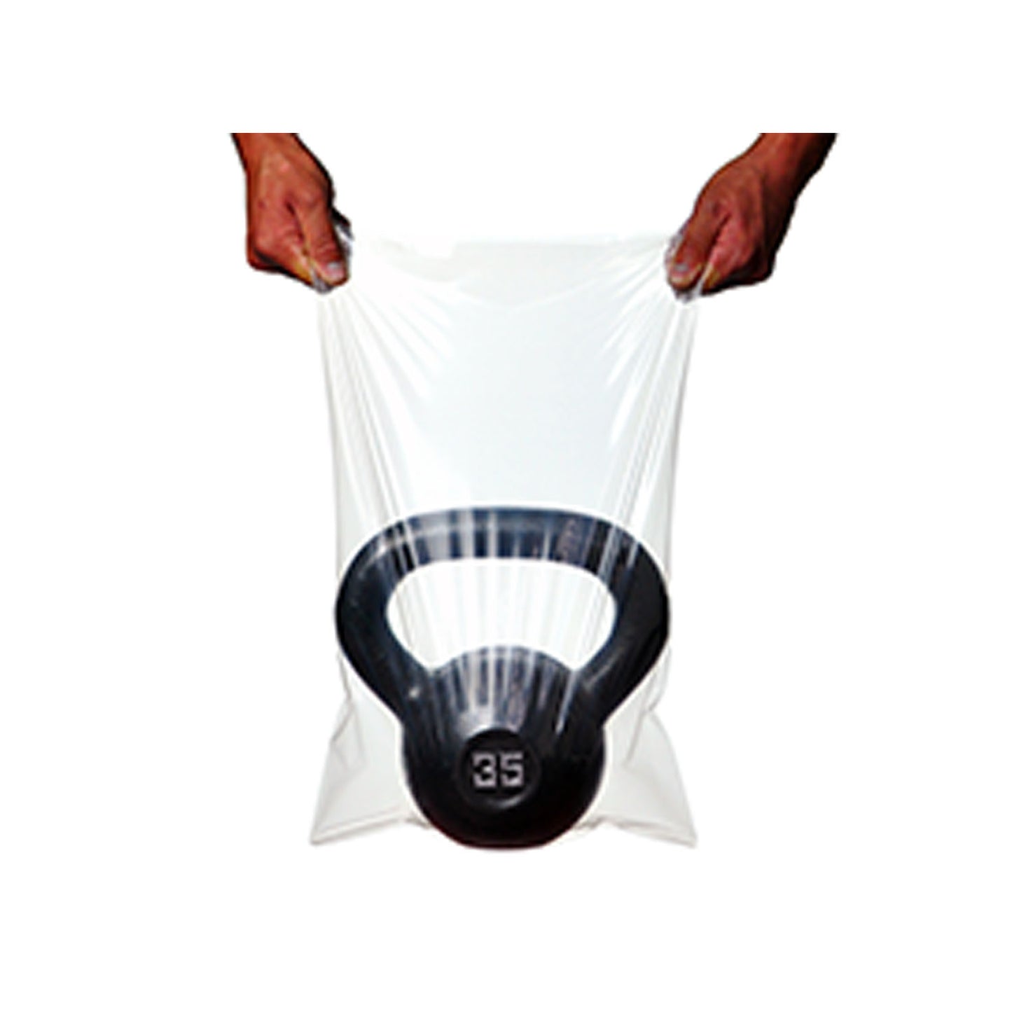 Flat Bag, Standard LLDPE, 1 mil, 7" x 18", 100 bg/pk, 10 pk/cs