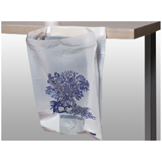 Bedside Bag, Adhesive Strips, 0.5 mil, 7" x 4" x 11", 2000/cs