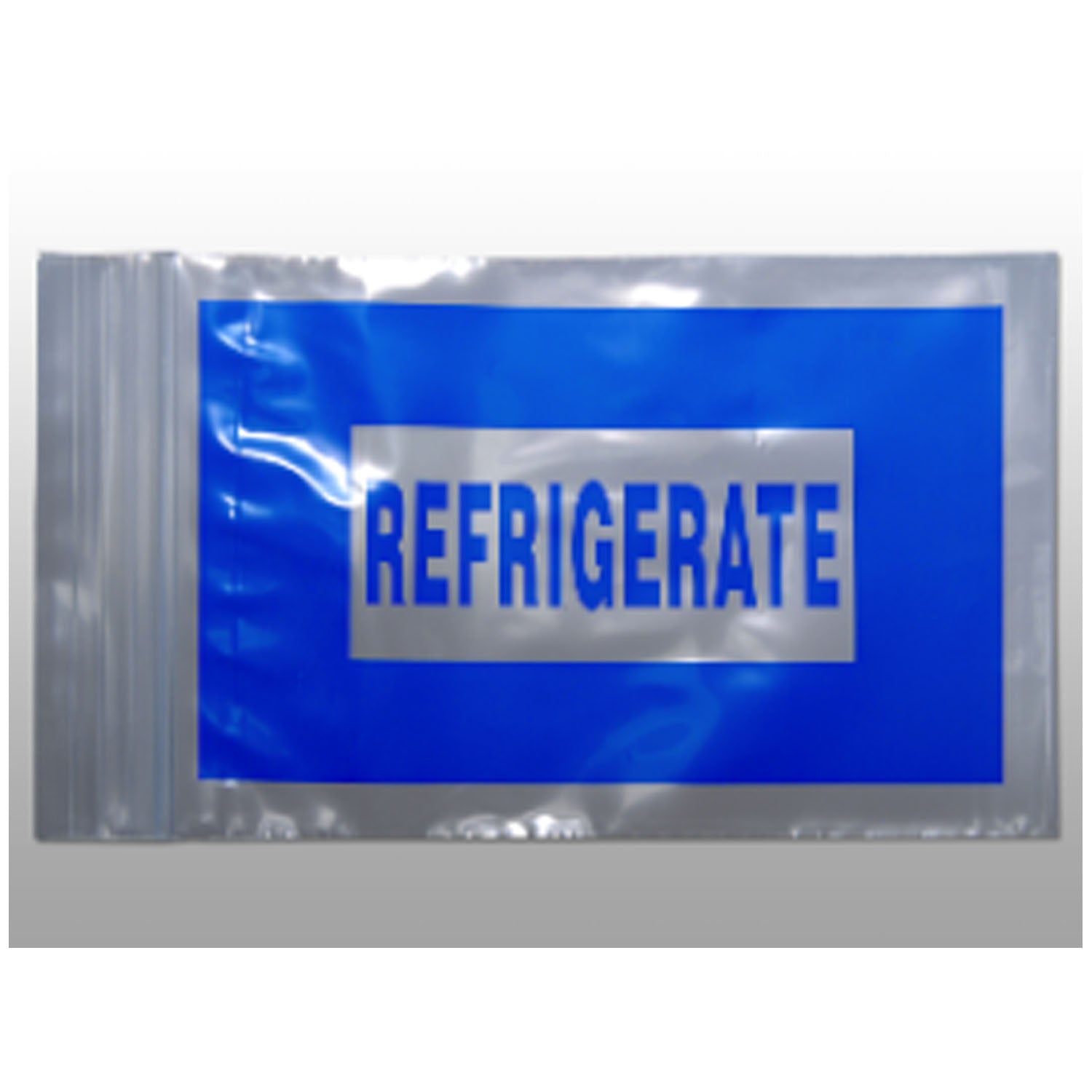 Refrigerate Bag, Blue, 2mil, 4" x 6", 1000/cs