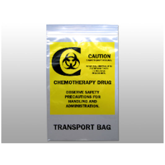 Chemo Transfer Bag, 4mil, 9" x 12", 1000/cs