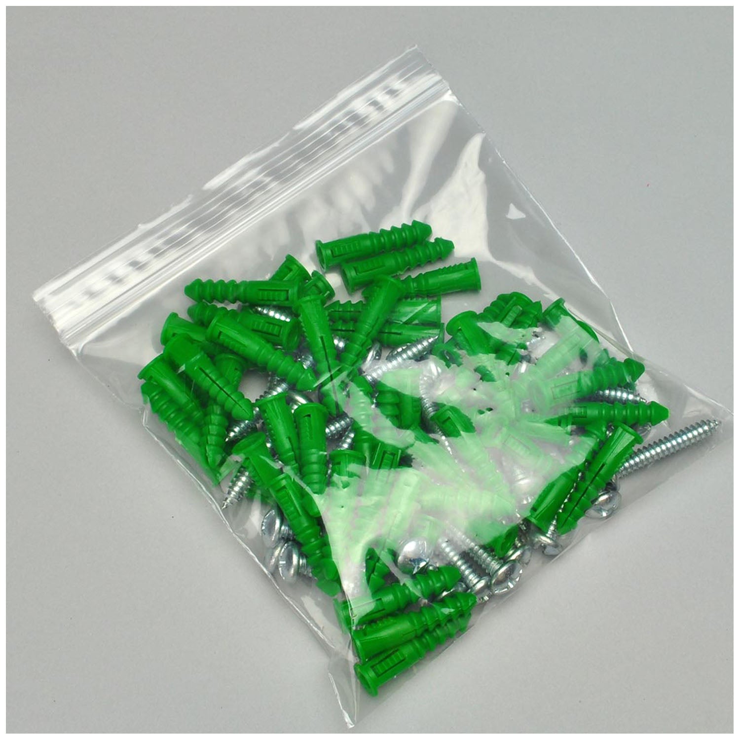 Single Track Seal Top Reclosable Bag, Clear, 4 mil, 10"x13", 500/cs