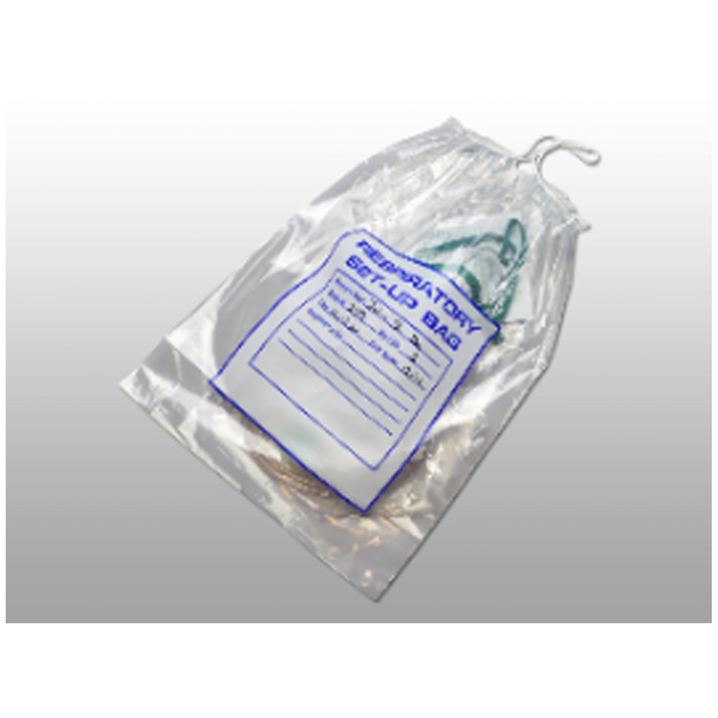 Respiratory Setup Bag, Drawstring, 2 mil, 12" x 16", 500/cs