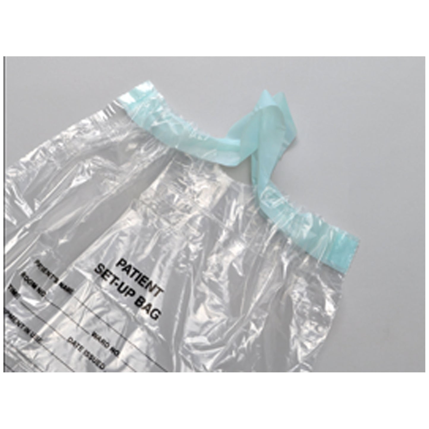 Respiratory Setup Bag, Print with Drawtape, 1 mil, 12" x 16", 500/cs