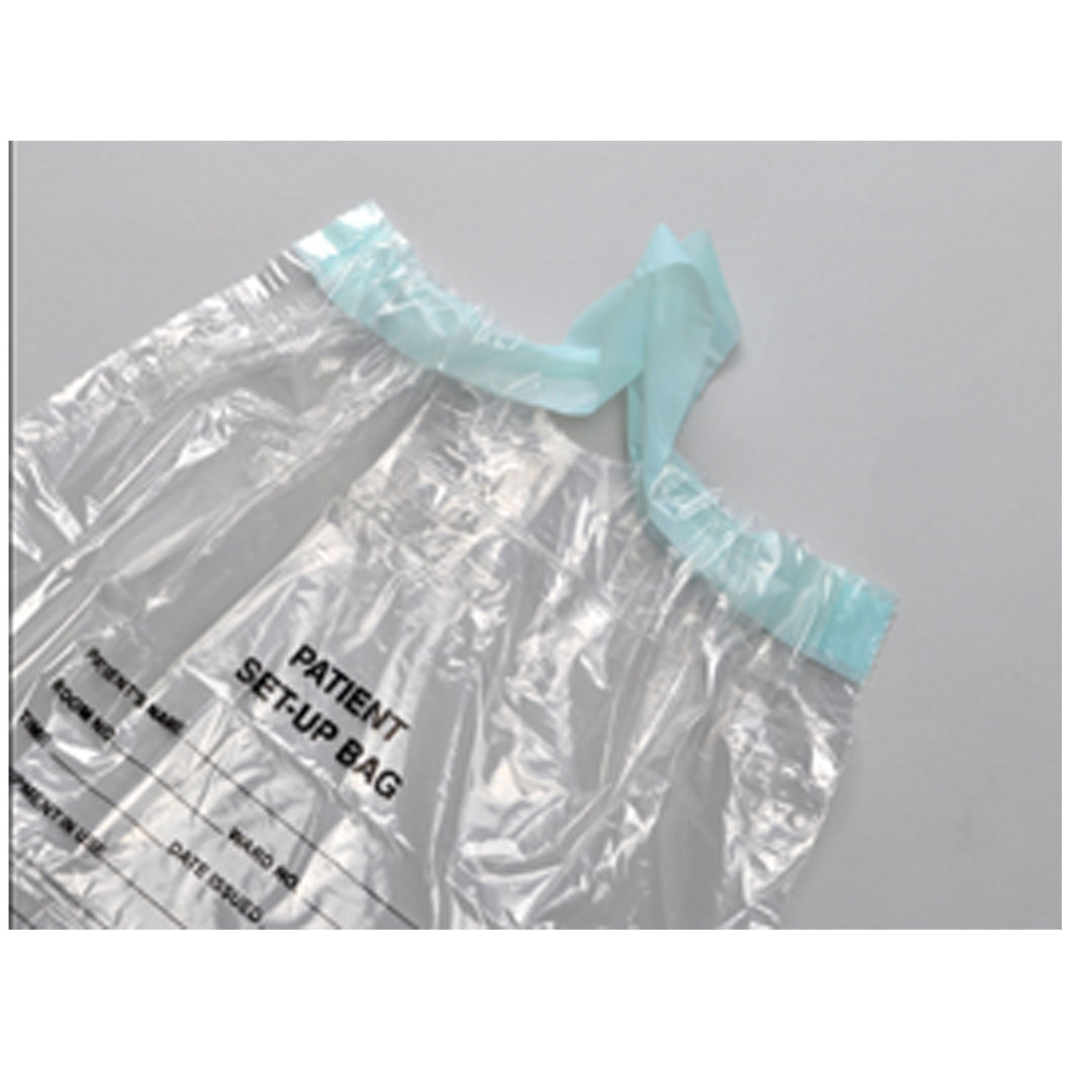 Respiratory Setup Bag, Print with Drawtape, 1 mil, 12" x 16", 500/cs