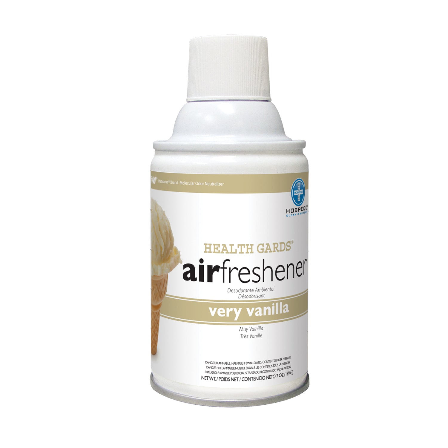 Metered Aerosol, Very Vanilla, 12/cs