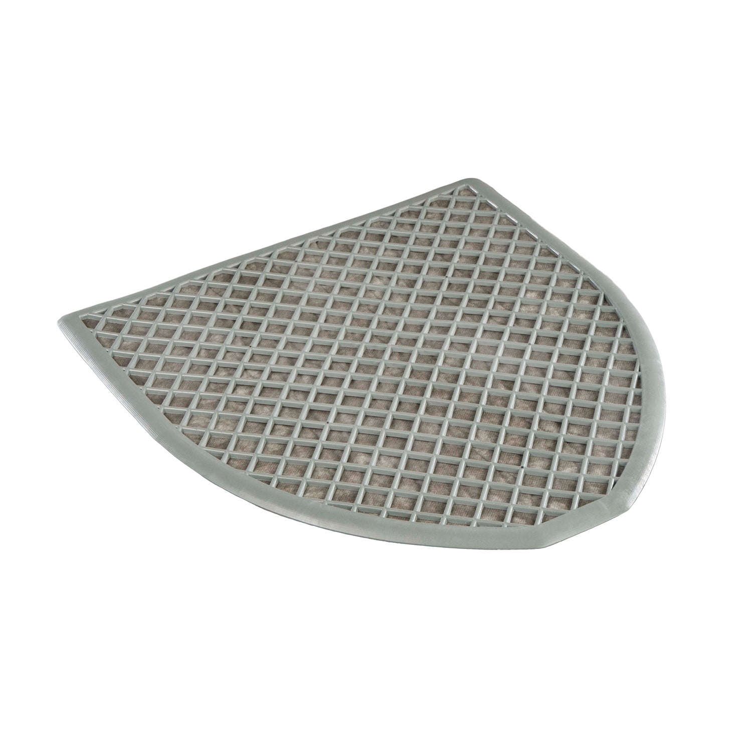 Urinal Drip Mat, Grey, 6/bx