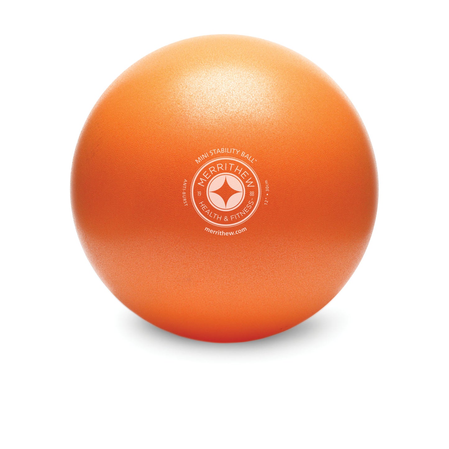 Mini Stability Ball, 12", Large, Orange (Price subject to change without notice)