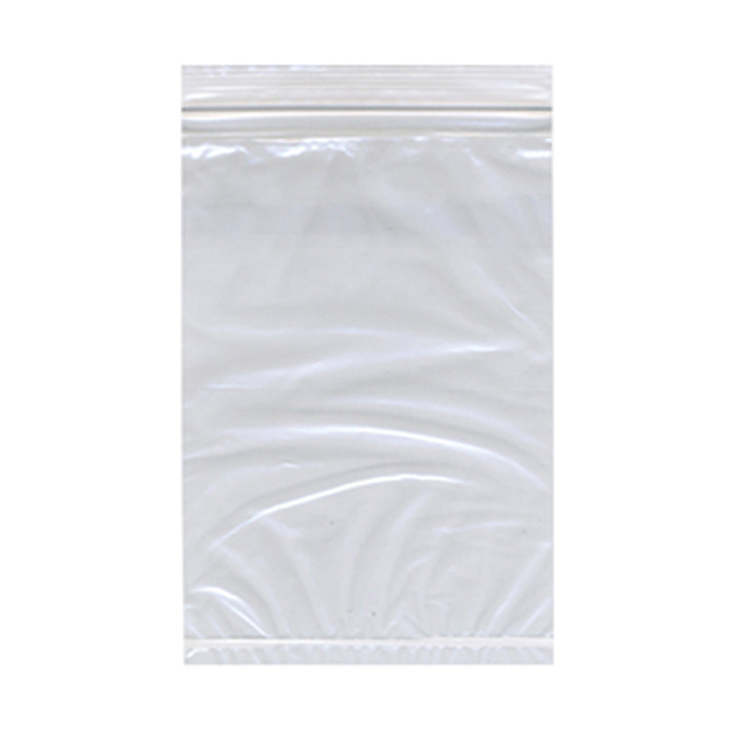 Zip Bag. 13X8, 4MIL, Clear