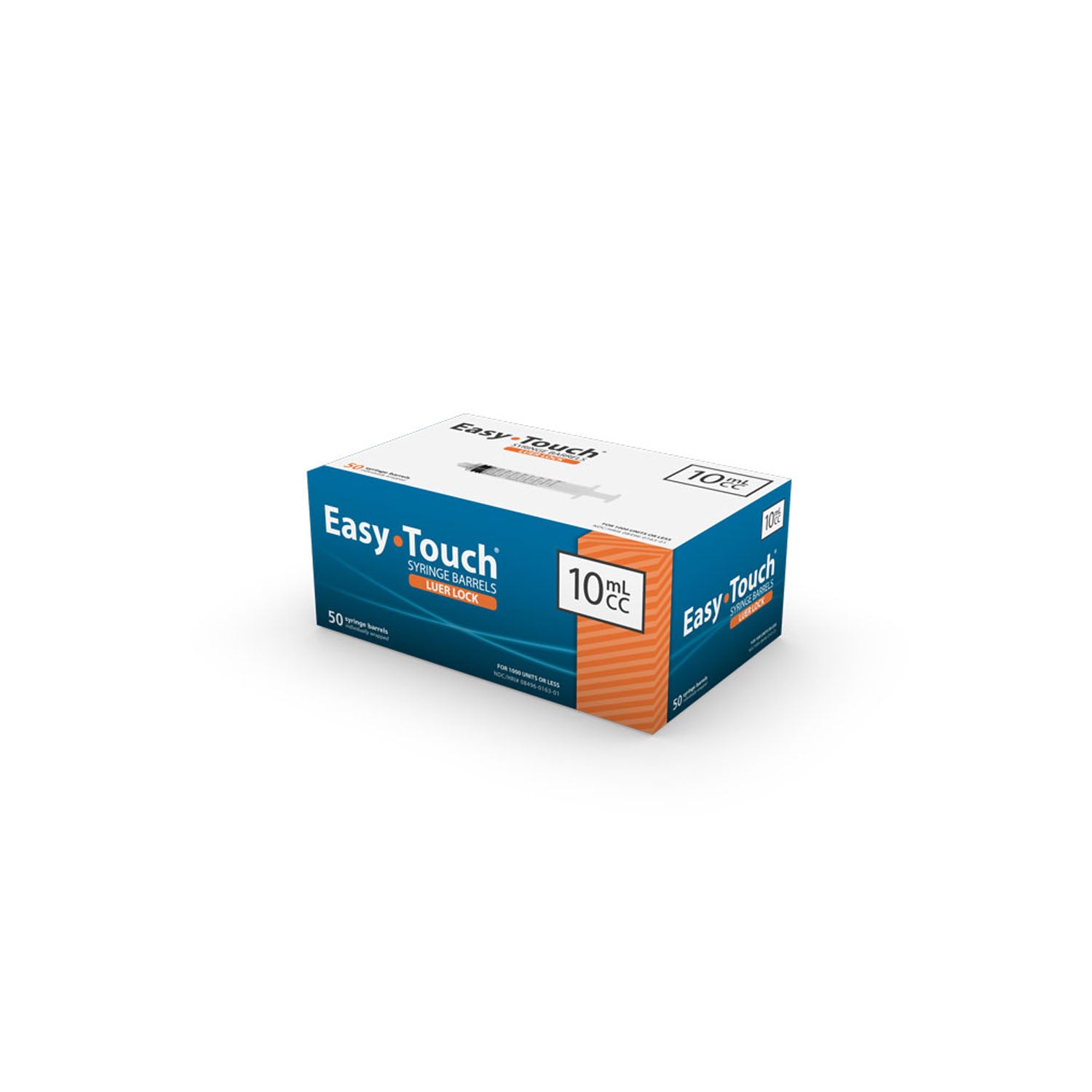 Barrel ONLY, Luer Lock TB, 10mL, 50/bx