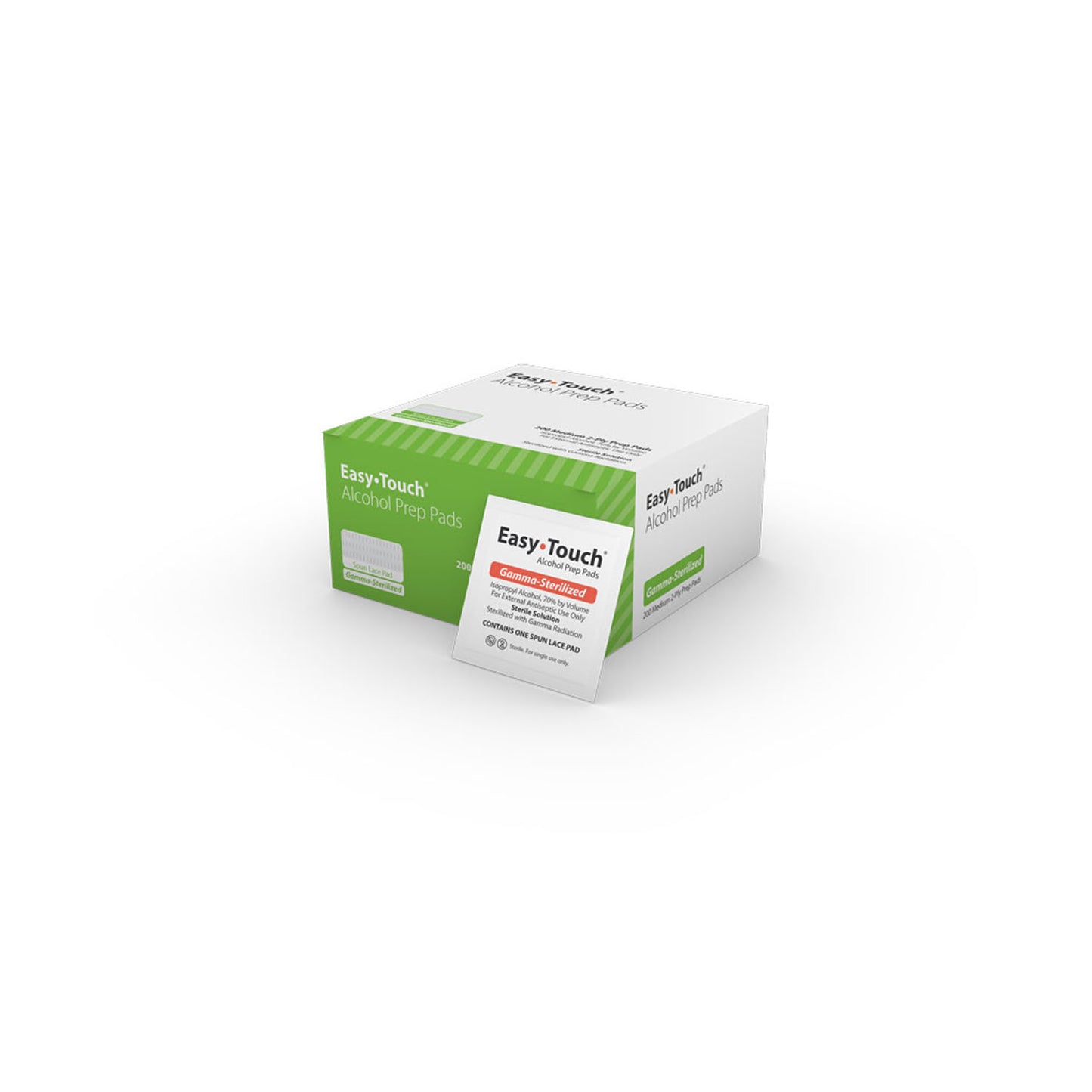 Alcohol Prep Pads, Easy Touch, 200/bx