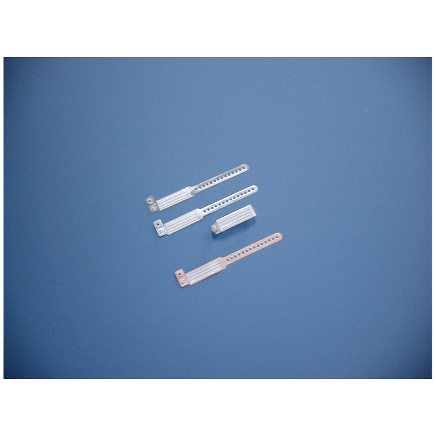 Infant Insert Card Band, 2 1/16" x 9/16", Specify Color: (10) Clear, (11) White, (12) Pink or (18) Light Blue, 250/bx (Pricing Subject to Change Based on Color Option) (CALL FOR PRICE)