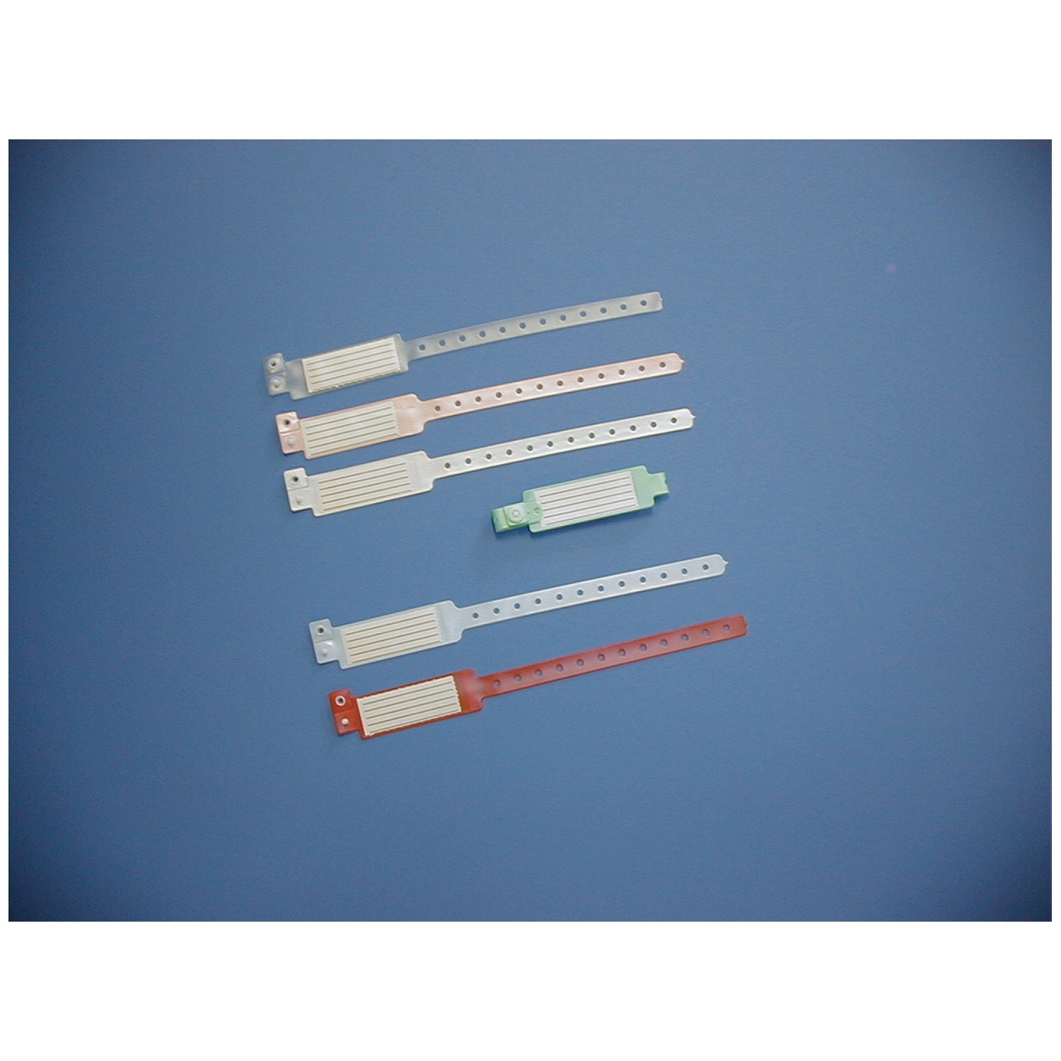 Adult/ Pediatric Insert Card Band, 2 1/16" x 13/16", Specify Color: (10) Clear, (11) White, (12) Pink, (15) Green, (16) Red or (18) Lt. Blue, 250/bx Pricing Subject to Change Based on Color Option) (CALL FOR PRICE)