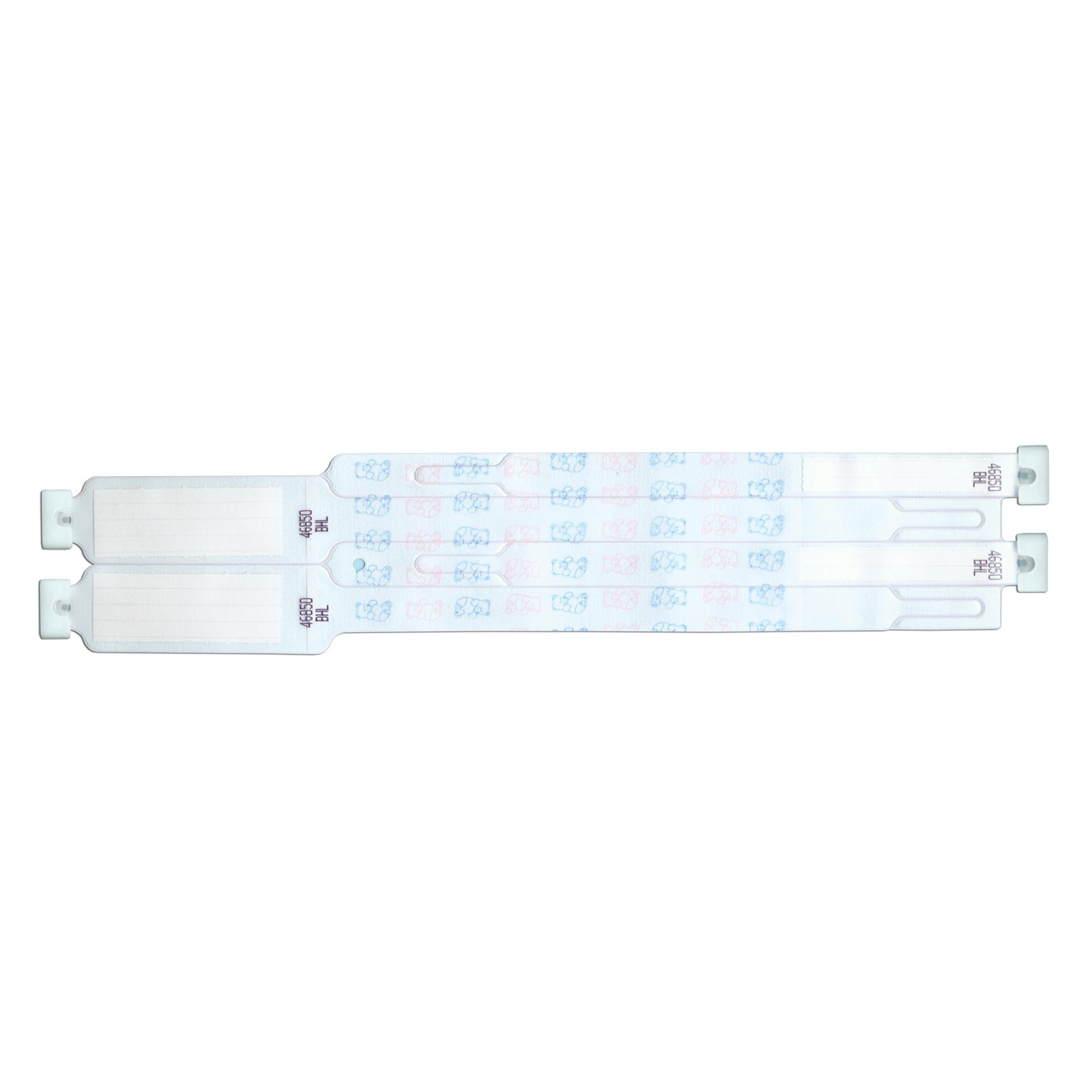 ID Wristband, 4 Part Insert Card Set, 2_" x 1" & 2_" x _", 4/set, 100 st/bx