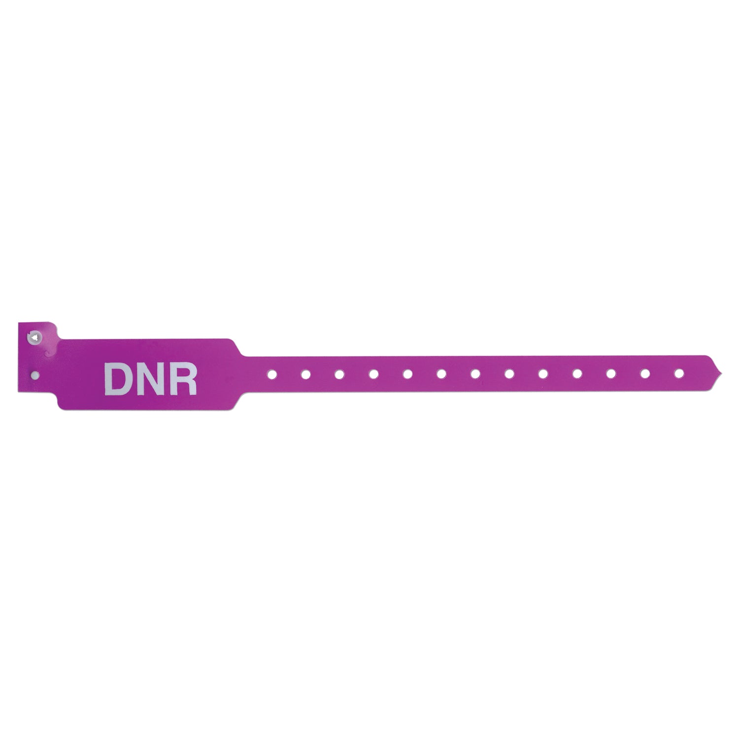 Alert Band Adult/ Ped, DNR, Purple, 500/bx
