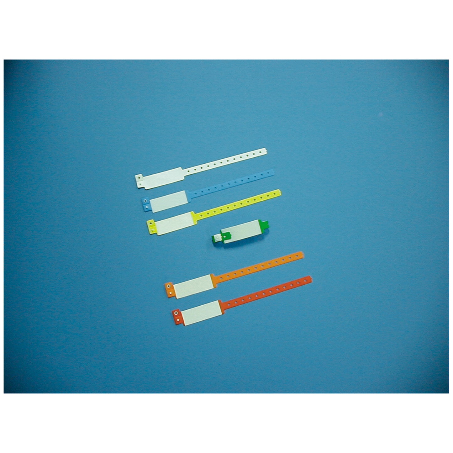 Adult/ Pediatric Imprinter Band, 2 5/8" x 1", Specify Color: (11) White, (13) Blue, (14) Yellow, (16) Red, (17) Orange or (22) Kelly Green, 500/bx