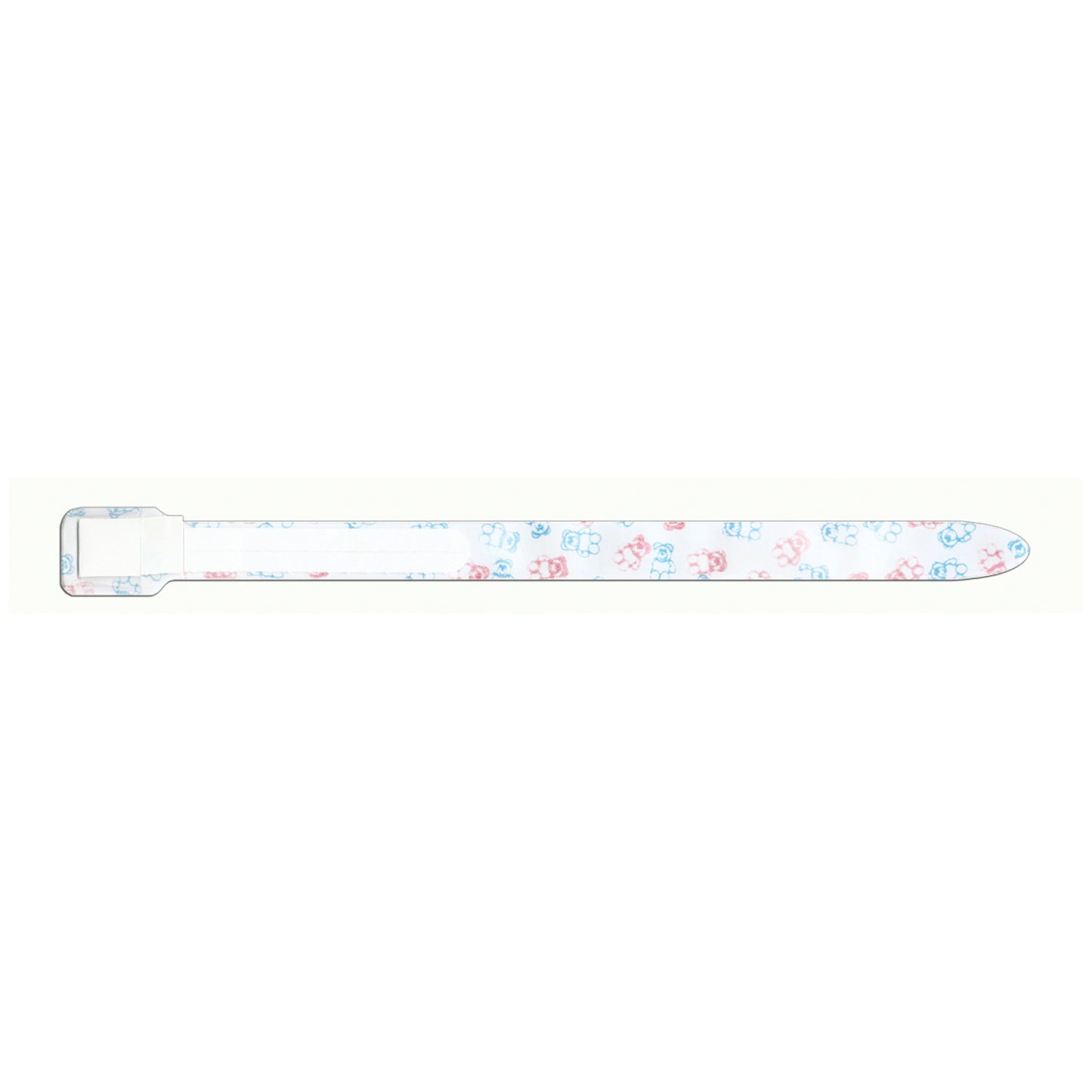 Pediatric/ Infant Insert Card Band, 2 5/8" x 3/8", Specify Color: (11) White, (49) Snuggy Bears, 250/bx
