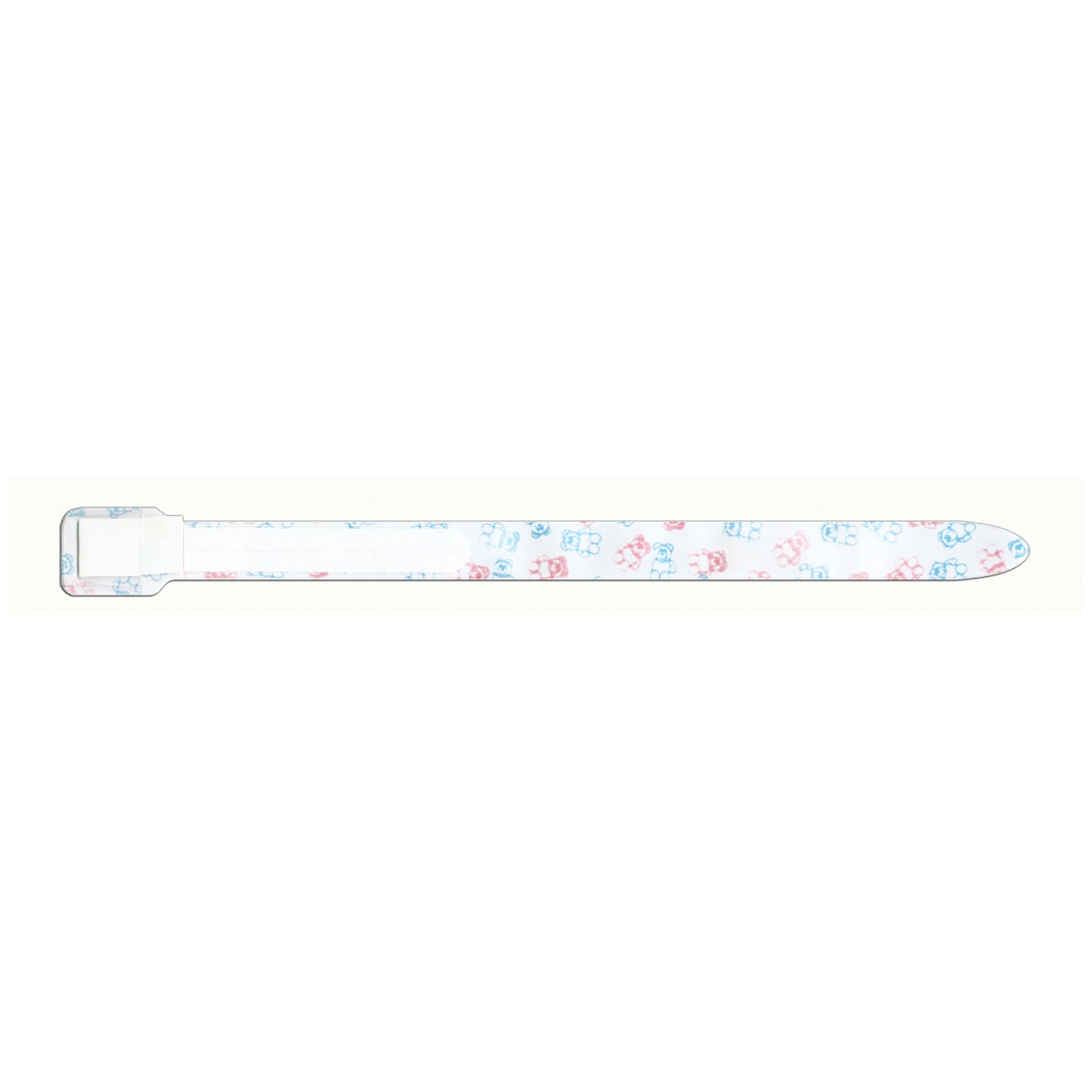 Pediatric/ Infant Insert Card Band, 2 5/8" x 3/8", Specify Color: (11) White, (49) Snuggy Bears, 250/bx