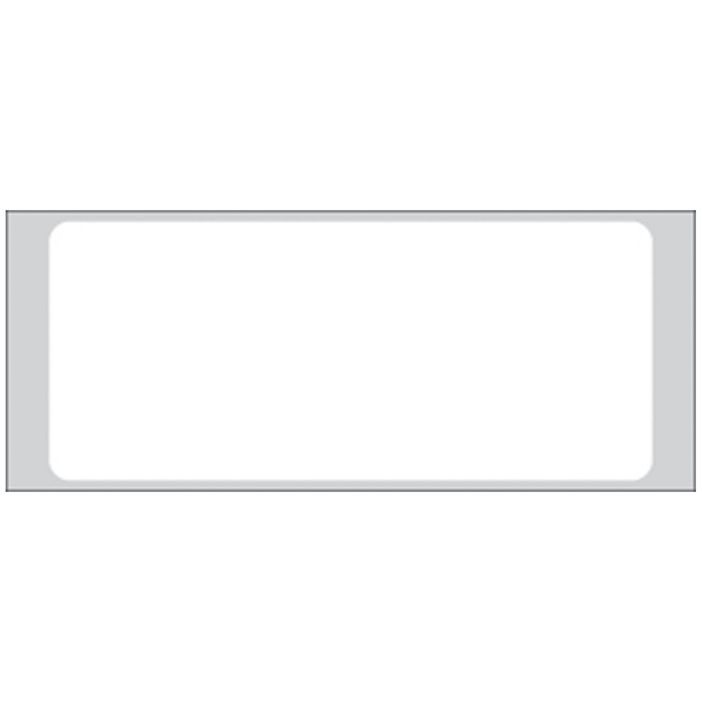 White Labels For Patient ID, 1_" x 3_", Smudgeproof Litho Paperstock, Removable Adhesive, 1,000/rl