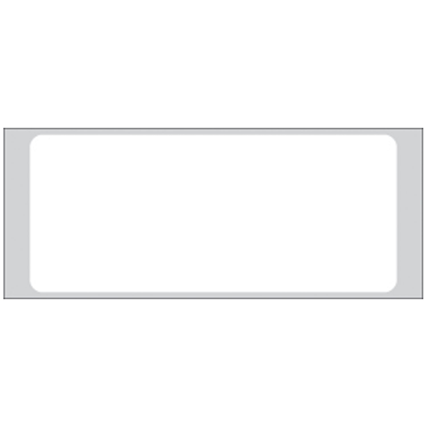 White Labels For Patient ID, 1_" x 3_", Smudgeproof Litho Paperstock, Removable Adhesive, 1,000/rl