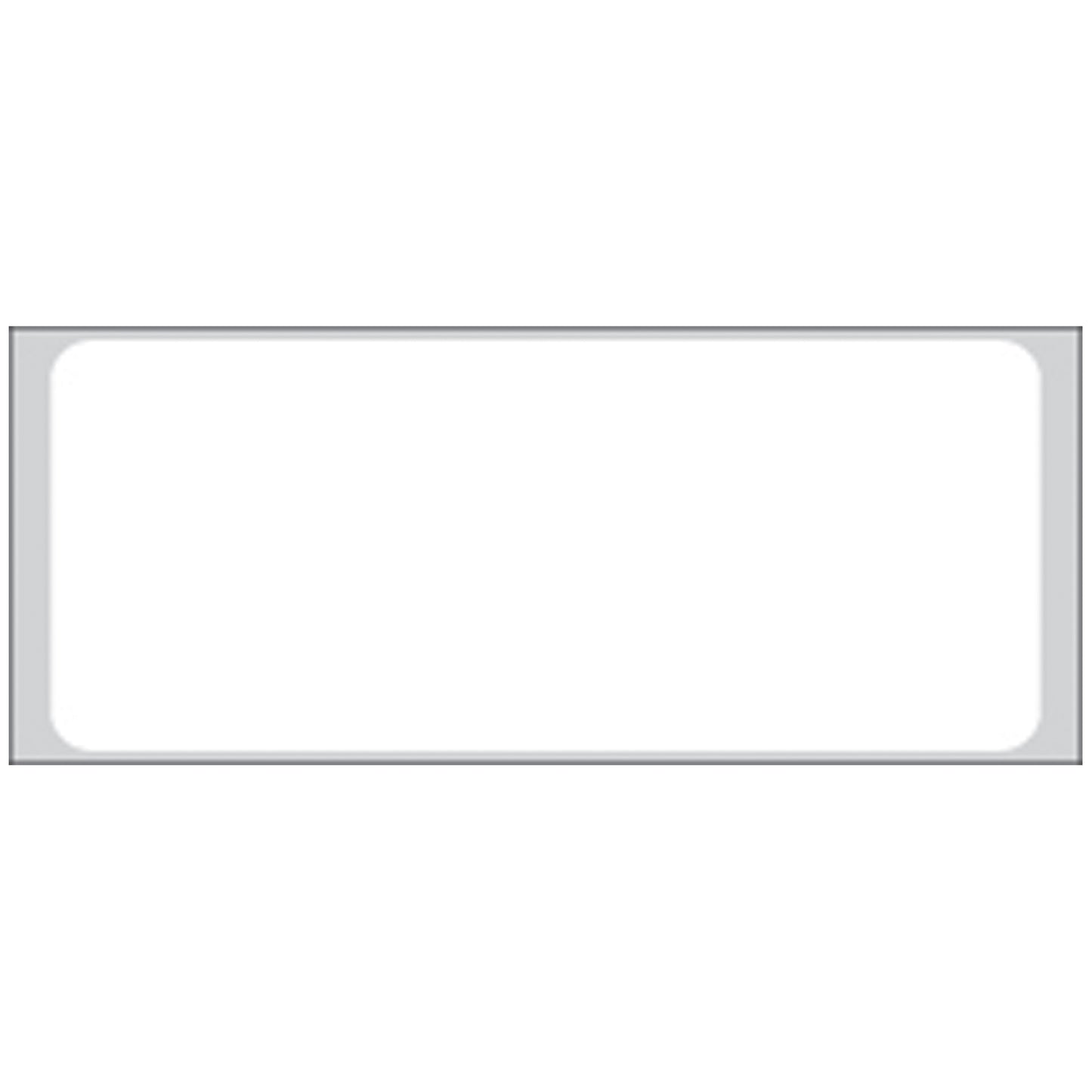 White Labels For Patient ID, 1_" x 3", Smudgeproof Litho Paperstock, Removable Adhesive, 1,000/rl