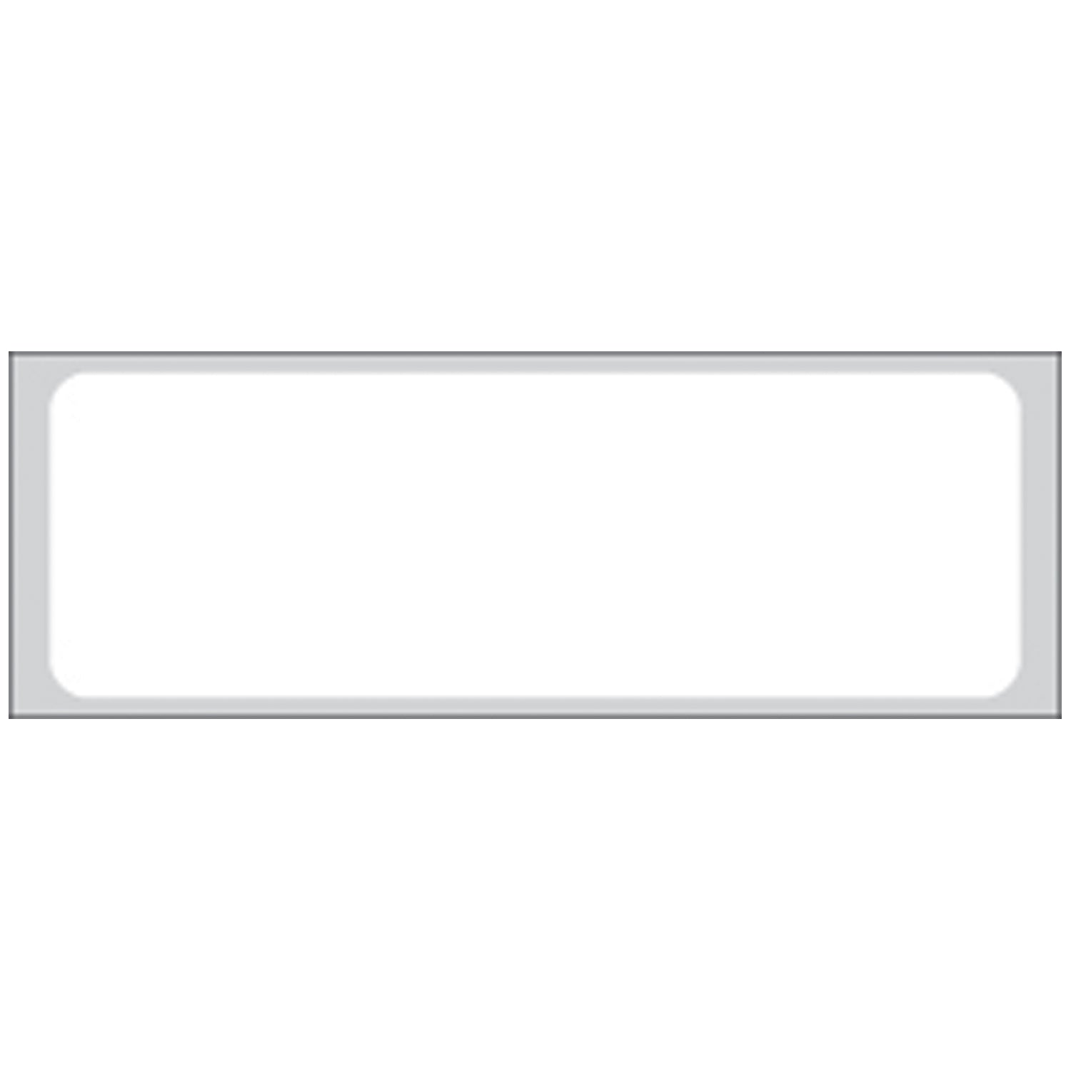 White Labels For Patient ID, 1" x 3", Smudgeproof Litho Paperstock, Removable Adhesive, 1,000/rl