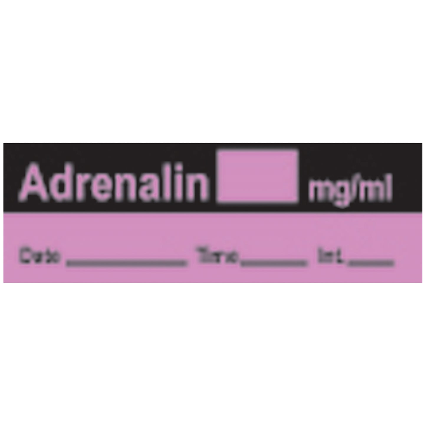 Adrenalin Syringe Labels, Violet, 500"/rl
